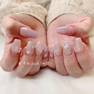 セミロング ネイルJaol 池袋のネイルデザイン