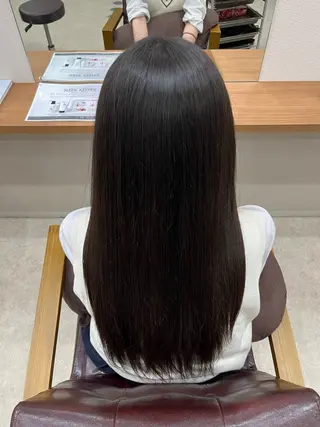 ロング mei/艶髪/透明感 カラー/ヘアセットのヘアスタイル