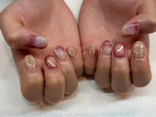 ネイル ニュアンス/持ち込み 🪼yui🪼のネイルデザイン
