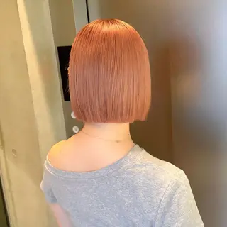ショート カラー 柔め透明感血色カラー 暖色/レイヤー/ゆいのヘアスタイル