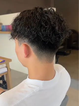 パーマ メンズ Ore🫧タナカマヤ /柔らかい質感カラーのヘアスタイル