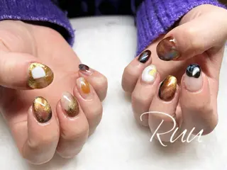 ネイル Nail salon Ruuのネイルデザイン