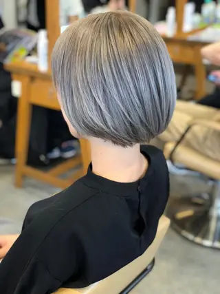 ショート カラー ヘアアレンジ 🌼圧倒的な口コミ数 BRAVE柏東口のヘアスタイル