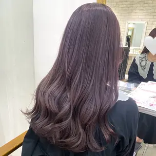 ロング カラー 透明感カラー 古山 結季🌙🖤のヘアスタイル