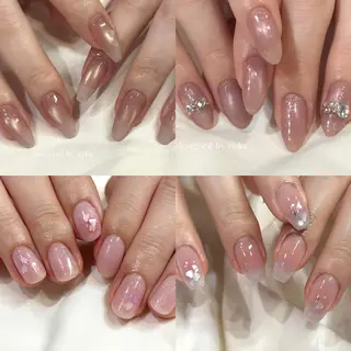 ネイル 新宿代々木/ちゅるん キレイめ/miriのネイルデザイン