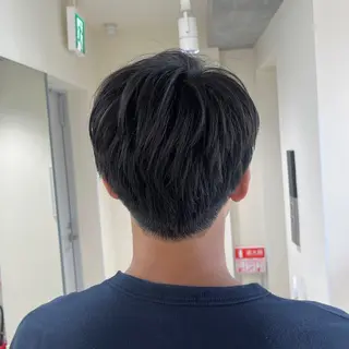 メンズ ユイナ 🕊NaVI ベージュ/透明感のヘアスタイル