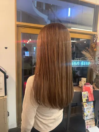 ロング カラー 松谷 美和のヘアスタイル