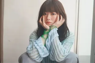 ミディアム カラー hina💟 透明感カラーのヘアスタイル