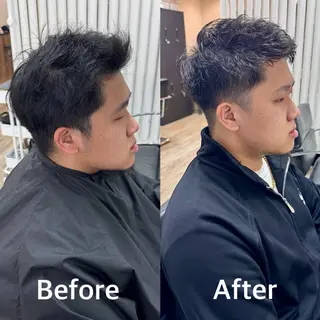 ショート パーマ メンズ 【池袋/スパイキー ショート】ⓝⓘⓜⓤのヘアスタイル