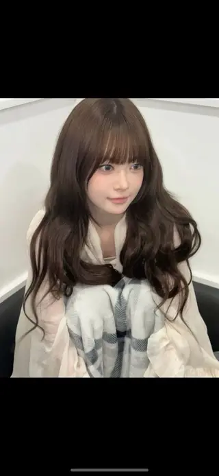 カラー 透明感🫧韓国 🫧hana🫧のヘアスタイル