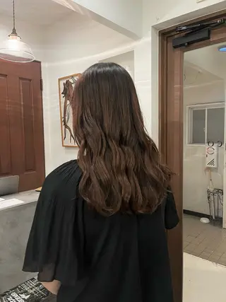 ロング 高原 優のヘアスタイル