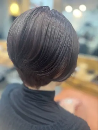 カラー 奥山 満里菜のヘアスタイル