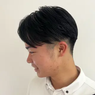ショート メンズパーマ/ メッシュ📍ﾕﾘのヘアスタイル