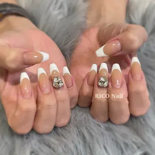 ネイル RICO Nail パーツつけ放題🌈のネイルデザイン