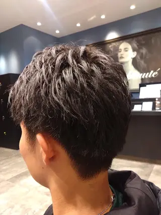 ショート メンズ 婦中町／4月限定無料 カットメニューありのヘアスタイル