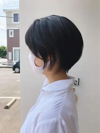 ショート 髪質改善・ クロスパーマ◎倉澤のヘアスタイル