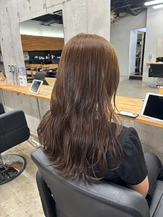 セミロング カラー mono / Manatoのヘアスタイル