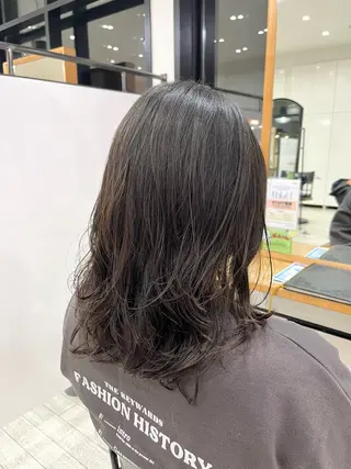 セミロング パーマ 南雲優佑 メンズ特化のヘアスタイル