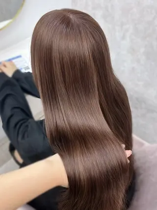 セミロング カラー 🫧そあん🫧大宮 カットモデル様募集中のヘアスタイル