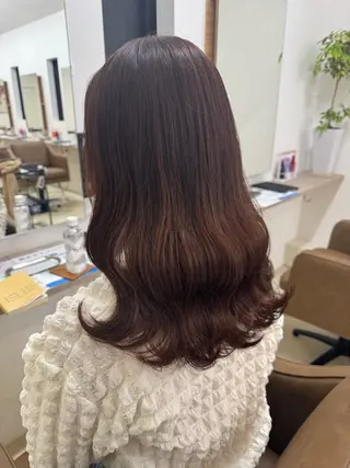 ロング カラー ルプラボウ /小見山琴衣のヘアスタイル