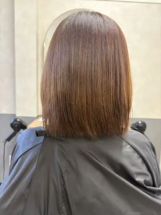 ミディアム カラー 梨沙_ 蘇我2号店のヘアスタイル