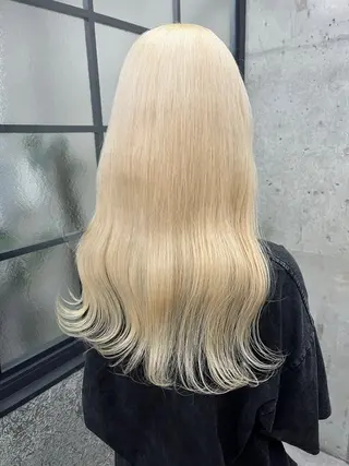 ロング ハイトーン🫧艶髪 MAIKAのヘアスタイル