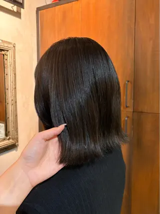 ミディアム カラー パーマ/艶感カラー ୨୧ RISAKOのヘアスタイル