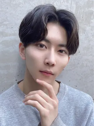 ショート カラー パーマ ヘアアレンジ メンズ メンズ特化酒井翔太 /メンズカット/名駅のヘアスタイル