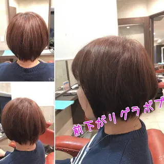 ショート 髪質改善 カラーJILLのヘアスタイル