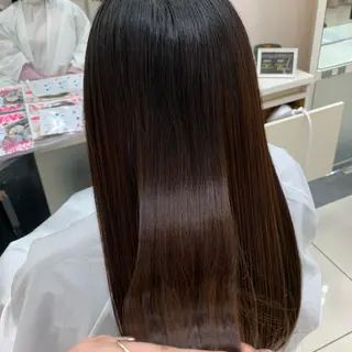ロング ウスイ ハルカのヘアスタイル