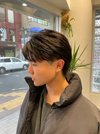 メンズ 無料ショートモデル 募集中❗️秋山ひらいのヘアスタイル