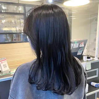 ロング カラー スナコザワ レナのヘアスタイル