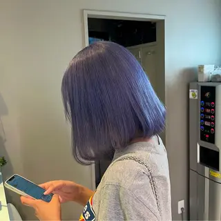 ショート カラー ブリーチカラー 🩵MIZUKIのヘアスタイル