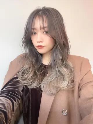 ロング MIRIM栄 野田航生のヘアスタイル