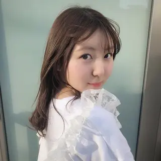 セミロング 冨木 雄斗のヘアスタイル
