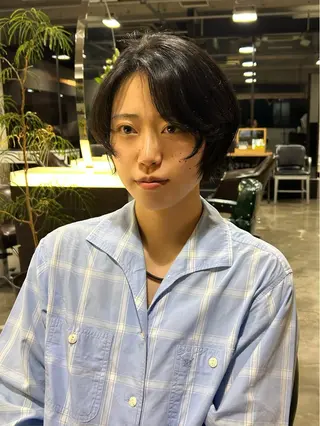 ショート レイヤー💫パーマ 🌙 nanacoのヘアスタイル