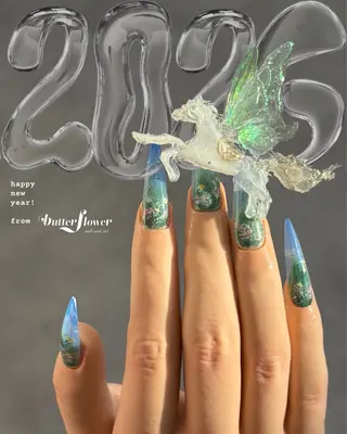 ネイル butter flowerのネイルデザイン