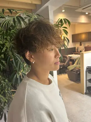 パーマ ayu omochaのヘアスタイル