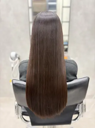 ロング パーマ すぐ巻ける縮毛矯正 🍀勝倉　麗のヘアスタイル