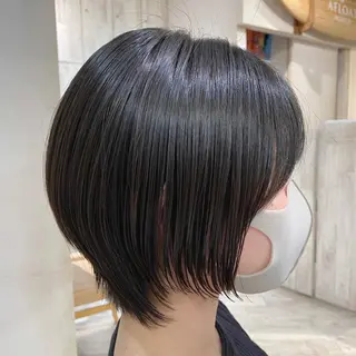 ショート 顔まわりカット🌟 くびれヘア/寺門遥輝のヘアスタイル