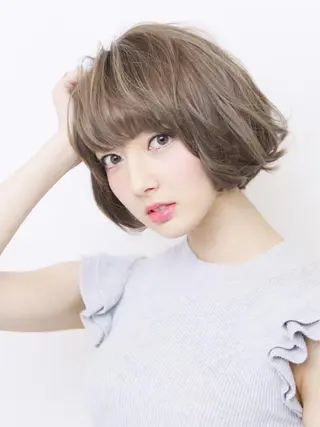 ショート 髪質改善カラー🫧＆ レイヤー🕊古川のヘアスタイル