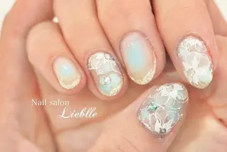 ショート カラー ネイル Nail salon Lieblleのネイルデザイン