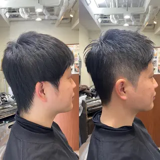 ショート メンズ 💈トレサンパ 💈金山駅✂︎愛実のヘアスタイル