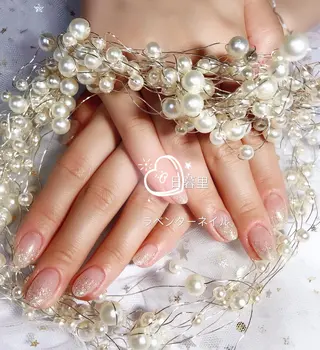 ネイル ラベンダー💖日暮里 ルル💖ネイルのネイルデザイン