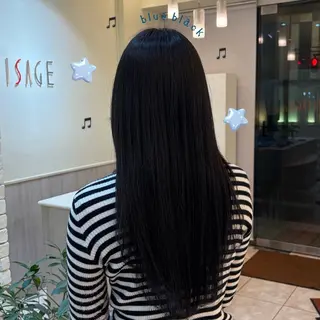 ロング カラー ミヤザキ ナギ🈂️のヘアスタイル