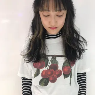 ロング カラー レイヤー/ブリーチ HIKARU ♡のヘアスタイル