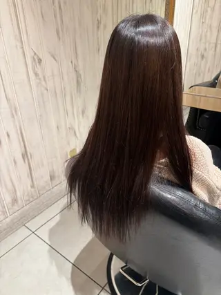 ロング 鶴谷 麻衣のヘアスタイル