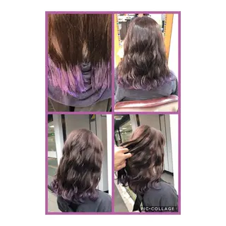 ロング カラー 100%髪質改善特化 TRUNSのヘアスタイル