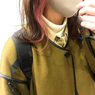 カラー 大山 茶子のヘアスタイル