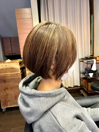 ショート 大渕 滉平のヘアスタイル